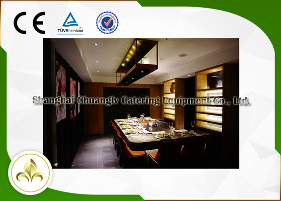 شراء شواية كهربائية مسطحة داخلية 9 مقاعد طاولة مطعم يابانية شهادة CE ISO9001 online manufacture