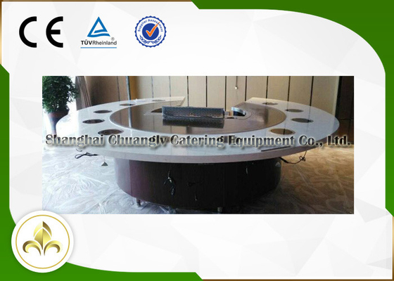 شراء طاولة الشواء اليابانية هيباتشي الأسماك والمحار والخضروات مع مرسب الدخان online manufacture