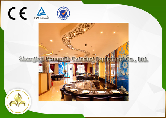 شراء 8 مقاعد R850 Restaurant Hibachi Grill Table ، شواية Teppanyaki التجارية مع جهاز تنقية online manufacture