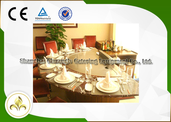 شراء مطعم شبه دائري Hibachi Grill التكوين الأساسي لطاولة الطبخ اليابانية online manufacture