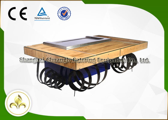 شراء Fleeting Times Teppanyaki Hibachi Grill Equipment ، طاولة شواء للمطعم الياباني online manufacture