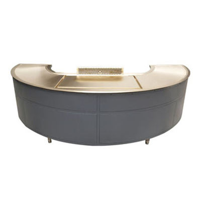 شراء 1300mm الفولاذ المقاوم للصدأ التجارية Teppanyaki Grill لشريط المطعم online manufacture