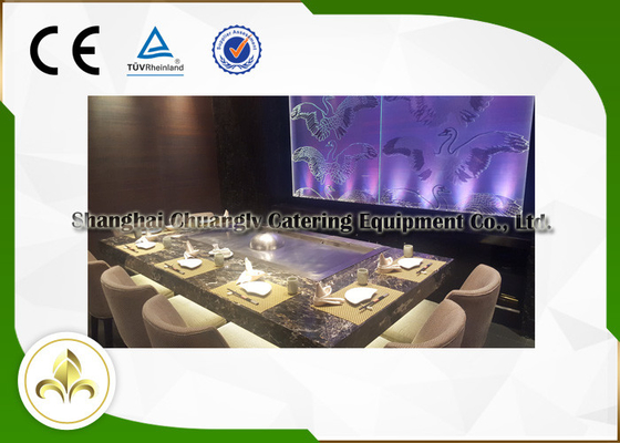 شراء سبائك الصلب الغاز / طاولة Hibachi في الهواء الطلق الكهرومغناطيسية مع مدخل الهواء الغارقة online manufacture