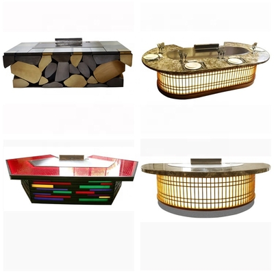 شراء الجودة الممتازة الحرة غاز تيبانياكي الشواية سطح الشواية المسطحة نطاق درجة الحرارة 50-300C online manufacture