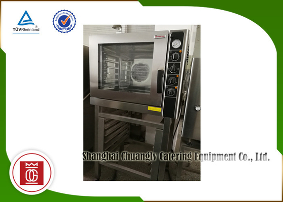 شراء شوايات الشواء التجارية ذات 6 طبقات من الفرن المركب مع سخانات كهربائية على شكل أنبوب online manufacture