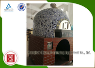 Napoli Gas Italy Pizza Oven Ceramic Tiles Lava Rock Baseplate , Commercial Pizza Oven