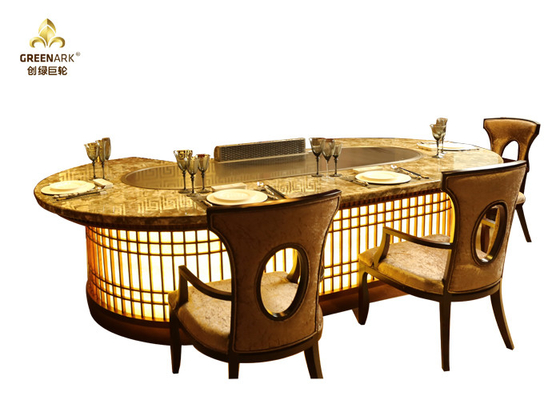 شراء طاولة شواء teppanyaki التجارية حسب الطلب مع استنفاد غائر online manufacture