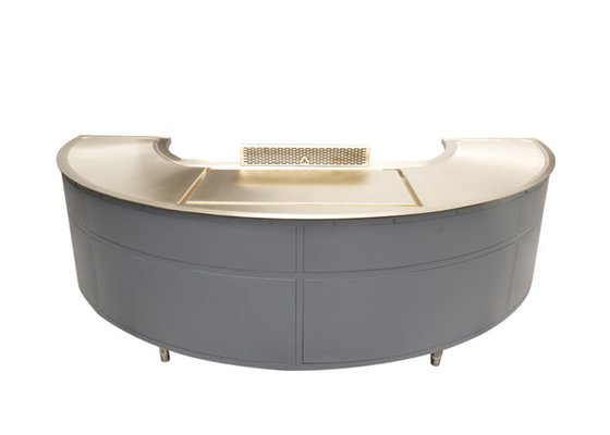 شراء مادة النحاس النقي Teppanyaki Grill Table Electronmagnetic R850 * 800mm online manufacture