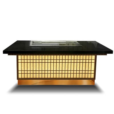 شراء Commercial Teppanyaki Grill Table 8000W Electric 20mm Alloy Steel التصنيع عبر الإنترنت