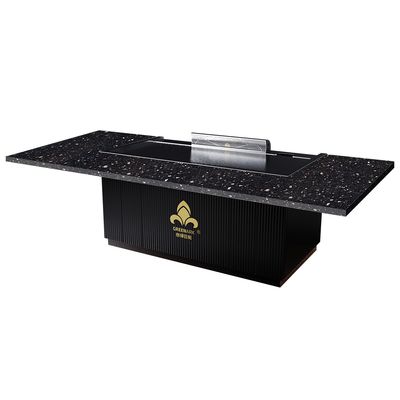 شراء Outdoor Teppanyaki Grill Table 8000W 380V Weather-Resistant التصنيع عبر الإنترنت