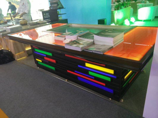 شراء طاولة الشواء التجارية تيبانياكي لمطبخ مطعم الفندق 8KW online manufacture