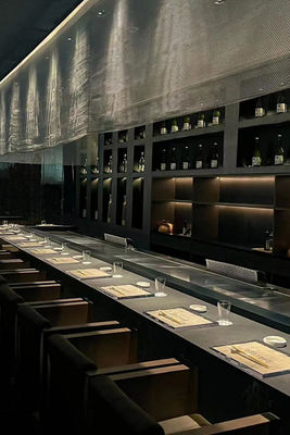 7-12 مقاعد شواء تيبانياكي داخلي